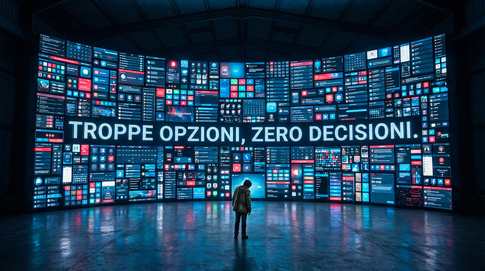 paradosso della scelta paralisi decisionale 4