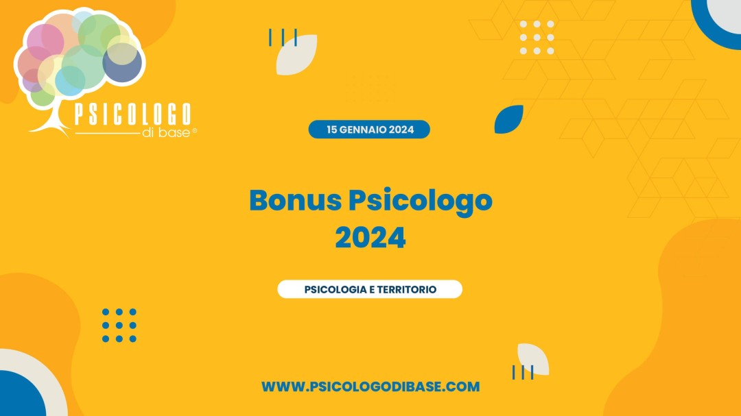 Bonus Psicologo 2024