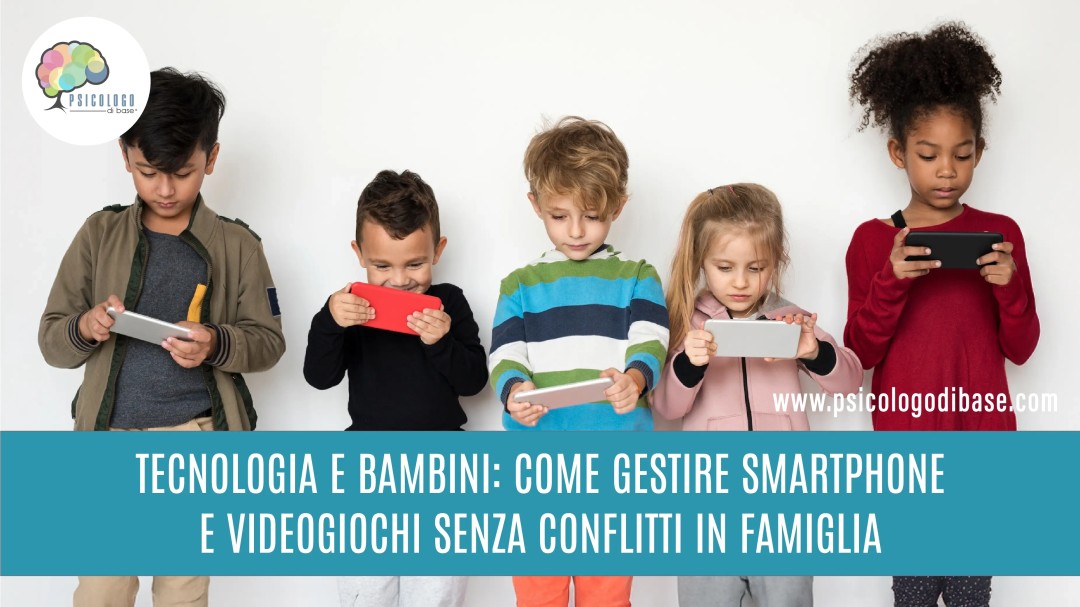 Tecnologia e bambini: come gestire smartphone e videogiochi senza conflitti in famiglia 