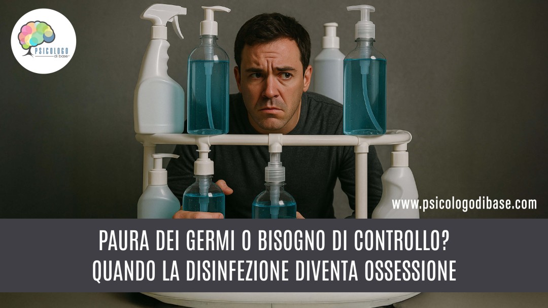 Paura dei germi, misofobia e bisogno di controllo, quando la disinfezione diventa ossessione