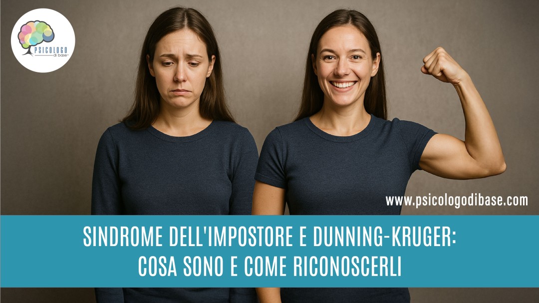 Sindrome dell'impostore e Dunning-Kruger: cosa sono e come riconoscerli
