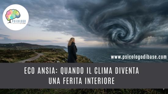 Eco ansia: quando il clima diventa una ferita interiore