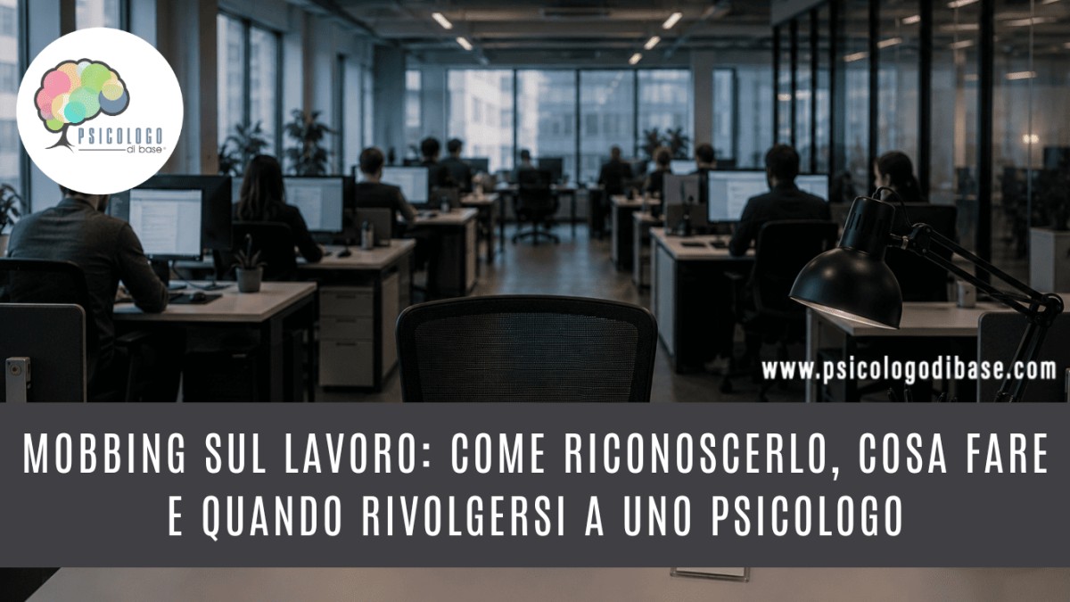Mobbing sul lavoro: come riconoscerlo, cosa fare e quando rivolgersi a uno psicologo