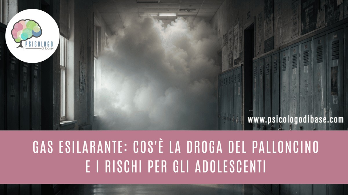 Gas esilarante: cos'è la droga del palloncino e i rischi per gli adolescenti