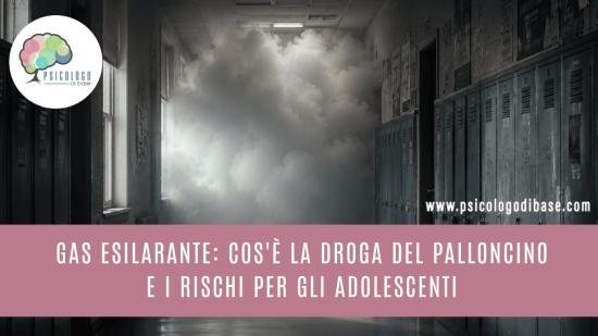 Gas esilarante: cos'è la droga del palloncino e i rischi per gli adolescenti