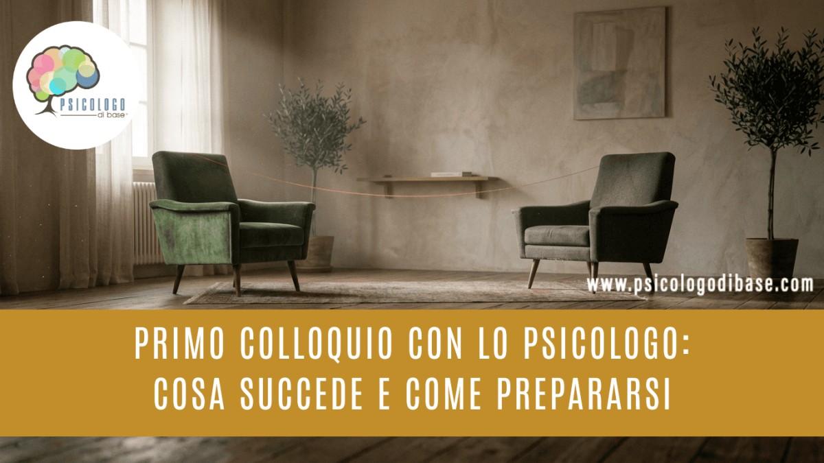 Primo colloquio con lo psicologo: cosa succede e come prepararsi