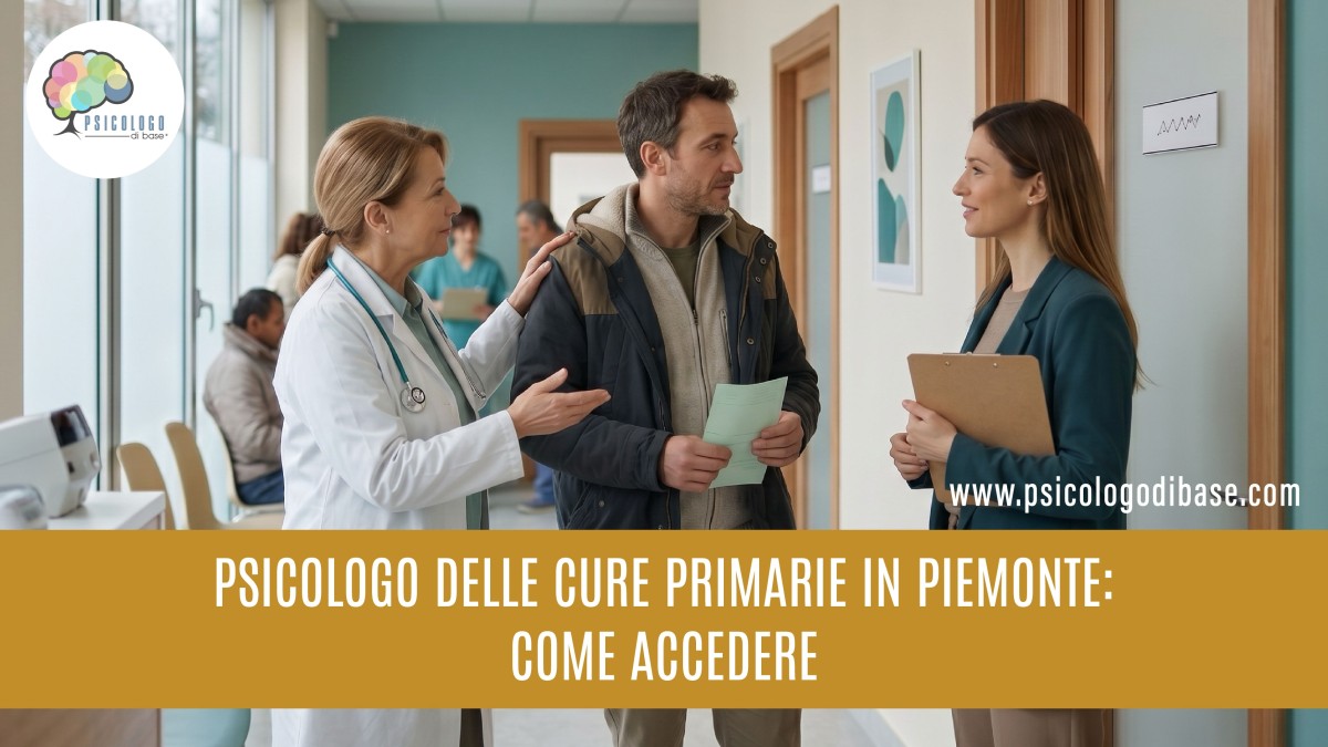 Psicologo delle cure primarie in Piemonte: come accedere