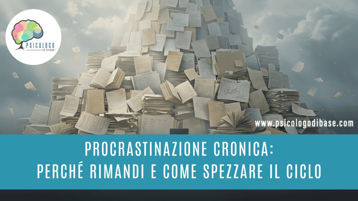 Procrastinazione cronica: perché rimandi e come spezzare il ciclo
