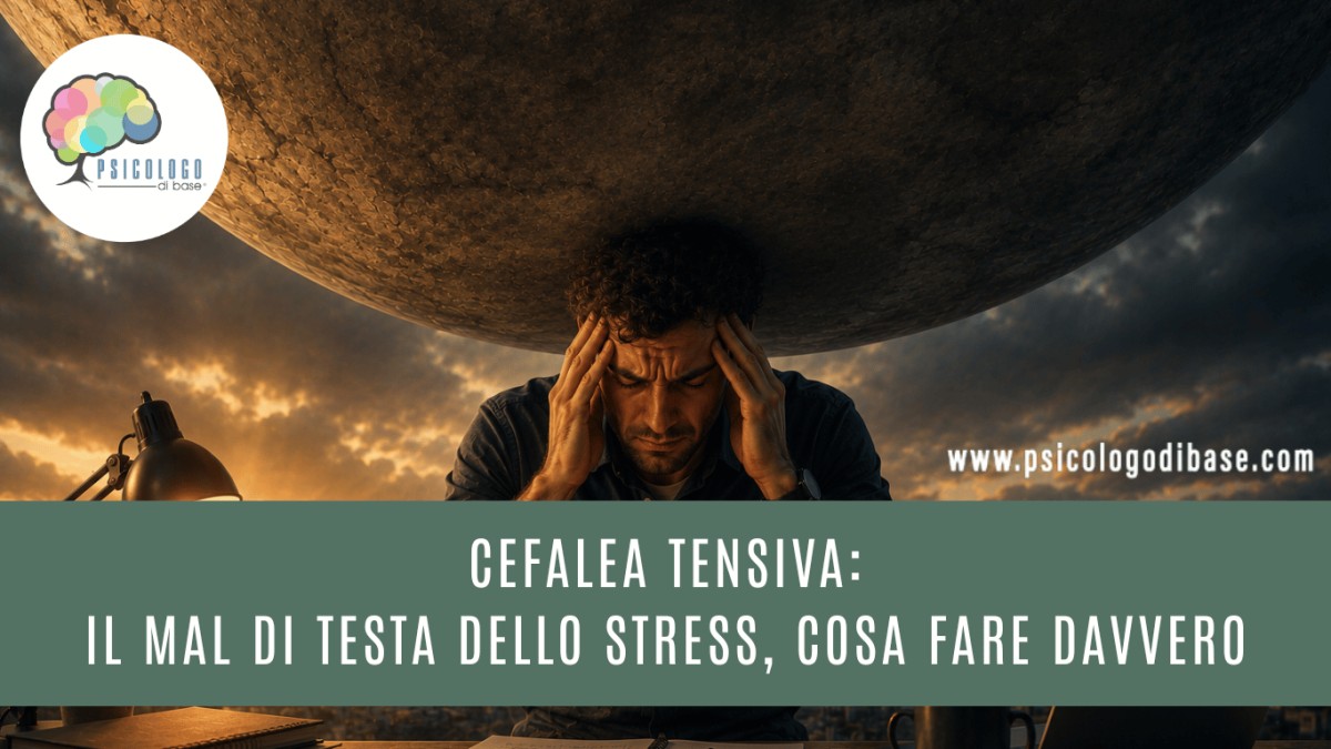 Cefalea tensiva: il mal di testa dello stress, cosa fare davvero