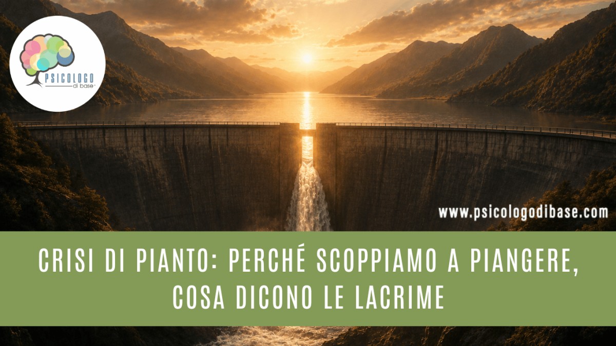 Crisi di pianto: perché scoppiamo a piangere, cosa dicono le lacrime
