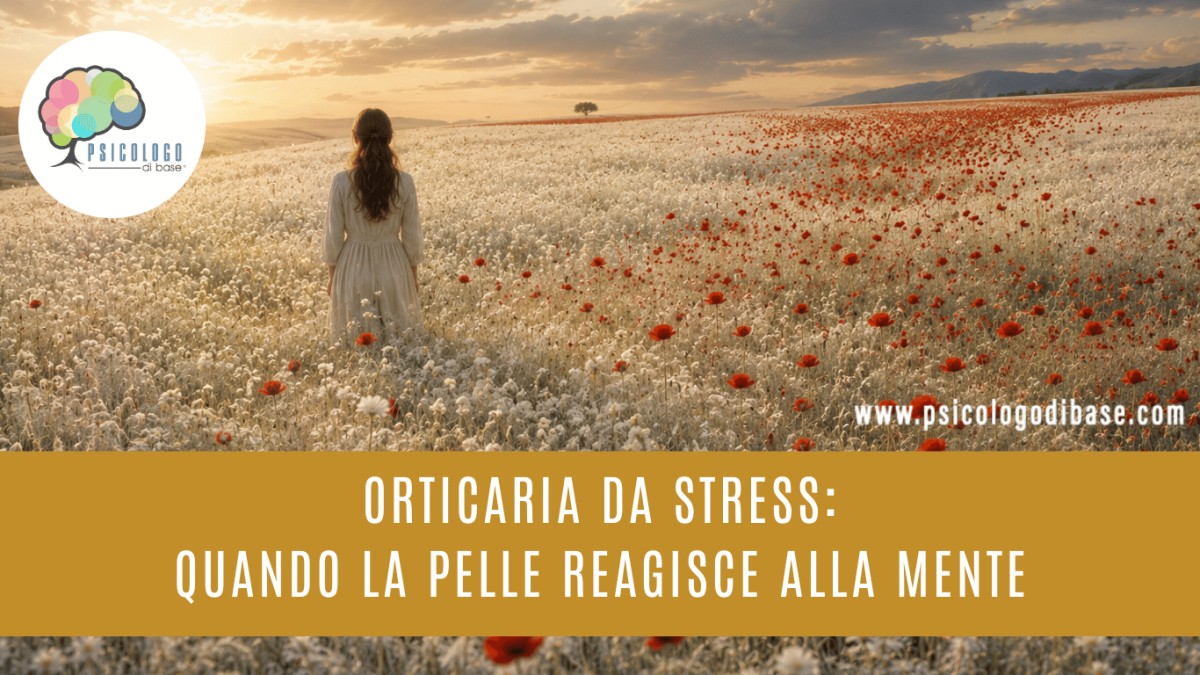 Orticaria da stress: quando la pelle reagisce alla mente