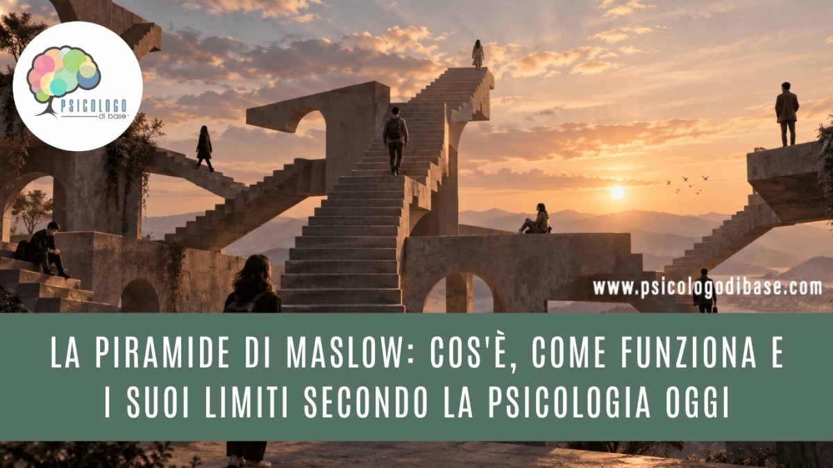 La piramide di Maslow: cos'è, come funziona e i suoi limiti secondo la psicologia oggi