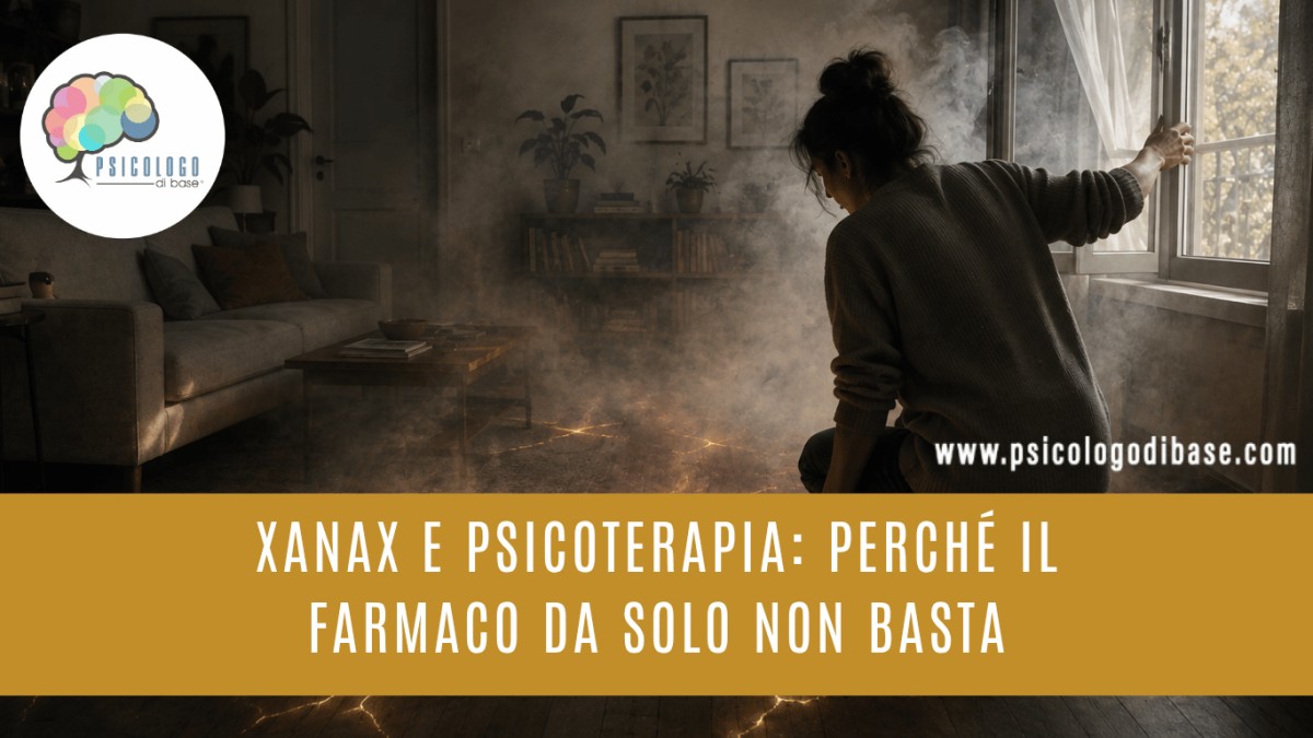 Xanax e psicoterapia: perché il farmaco da solo non basta